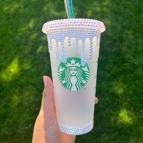 Bling drip Starbucks cold cup - Picture 3 of 3